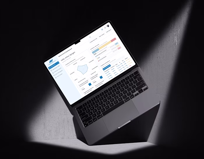 HR Management SAAS Landing Page