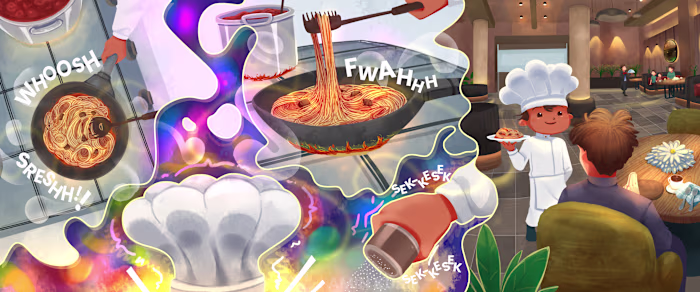 Illustrate 'Surya the Little Chef' Children's Book Art Today