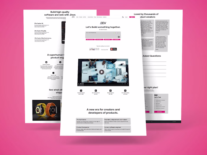 BlueOlive’s .DEV – AI-Powered No-Code Website & App Builder