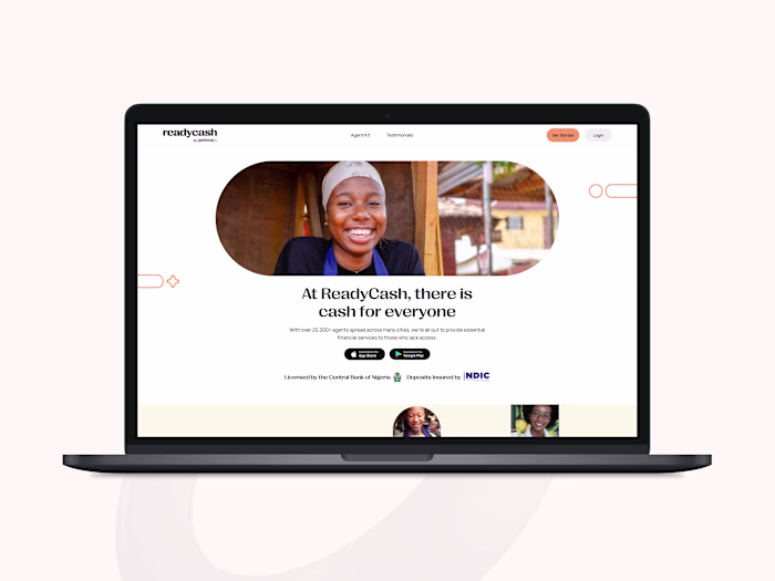 Highly converting landing page for payment product
