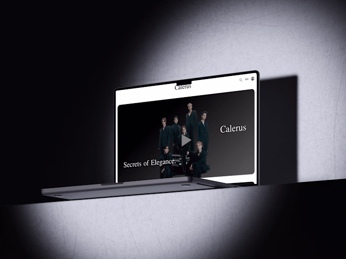 Calerus Luxury Website Design
