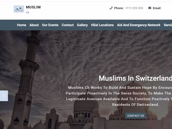 Muslim Community Website