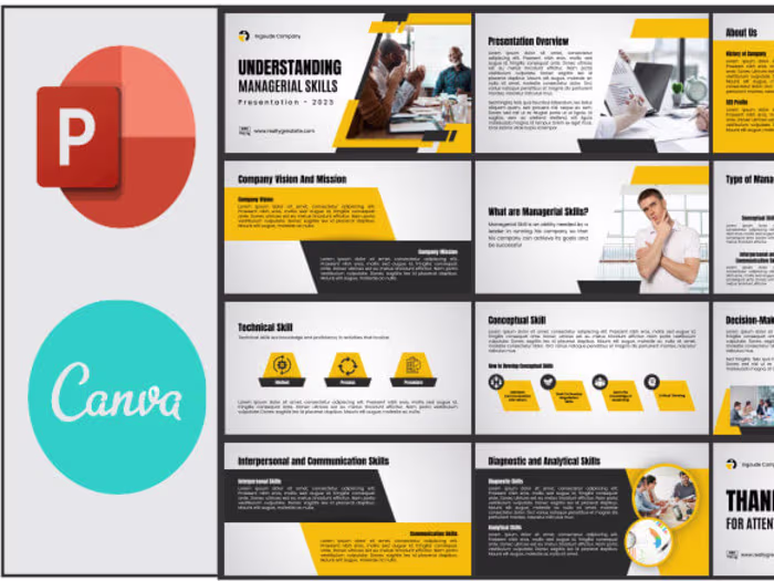 I will design or redesign powerpoint presentation for $5