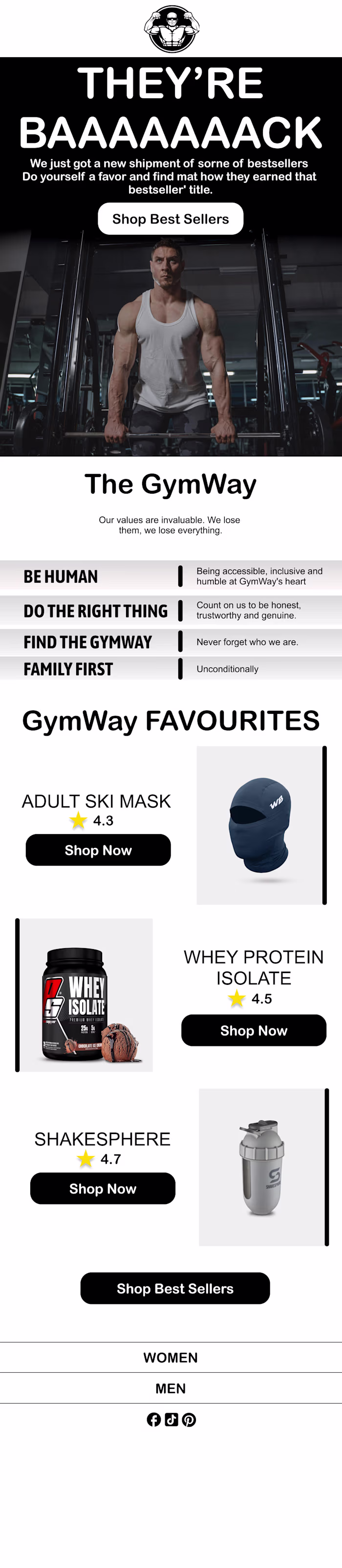 Boosting Gym Sales with Restock Email Flows - Increased Sales by