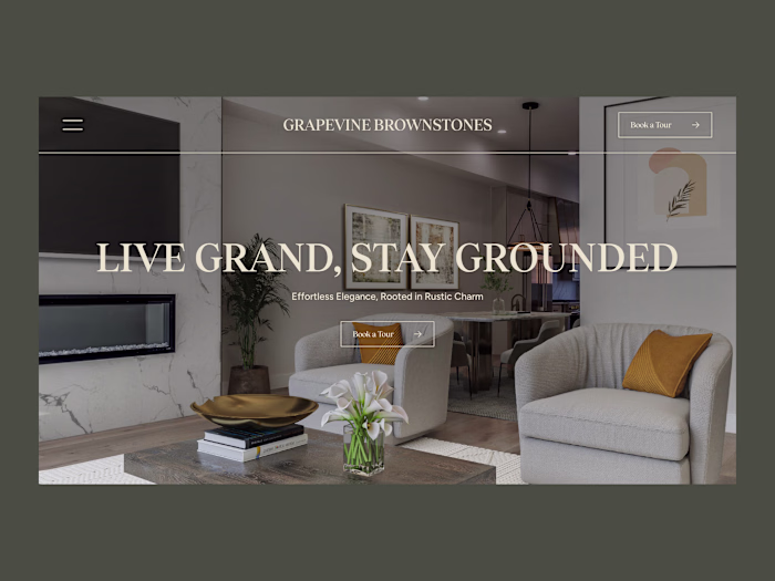 Grapevine Brownstones: Live Grand, Stay Grounded