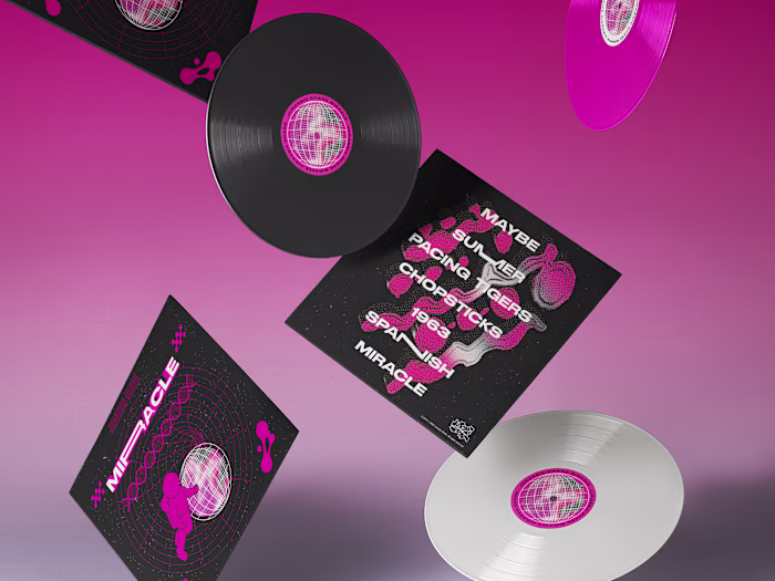 Album Cover Redesign - Miracle by Jurassic Shark