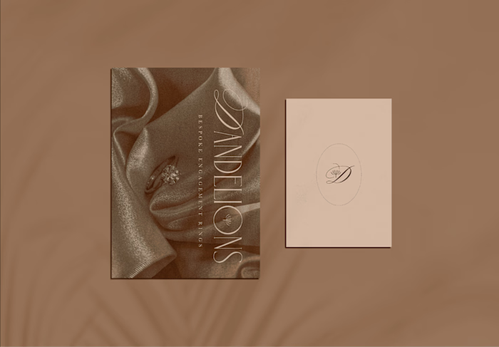 Dandelions Engagement Rings (Visual Identity & AI Exploration) 