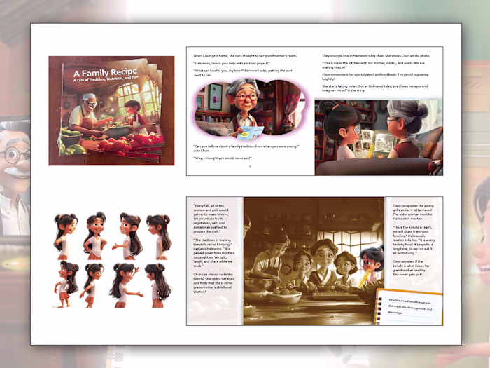 Illustrating Children's Books Using AI-generated Images