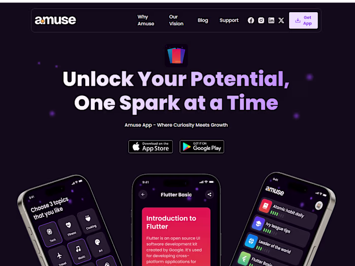 Amuse — Atomic learning
