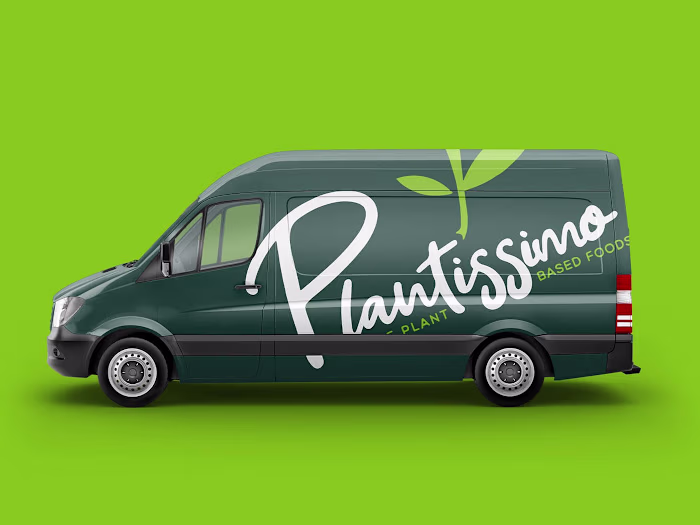Plantissimo Vegan Company Branding Design 