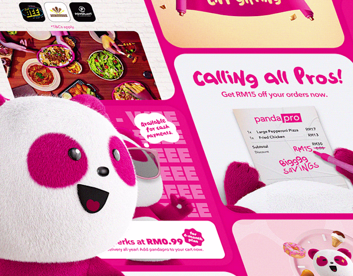Foodpanda Design Portfolio on Behance