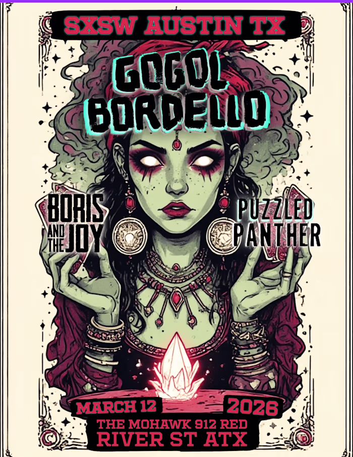 SXSW AUSTIN TX: GOGOL BORDELLO LIVE
