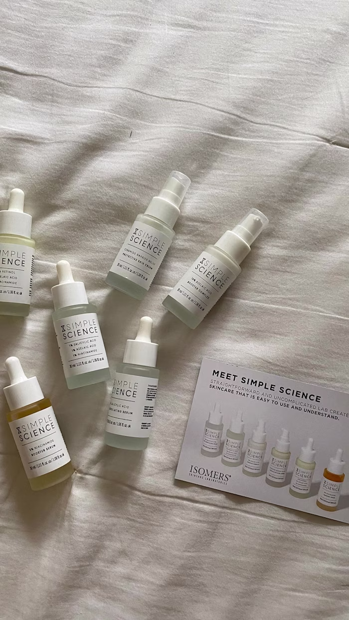 Insomers Simple Science Skincare Unboxing and Review