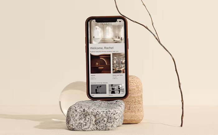 Forme · Boutique Fitness Class Reservation App