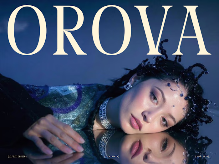 Luxury Jewelry Brand Identity & Landing Page Design