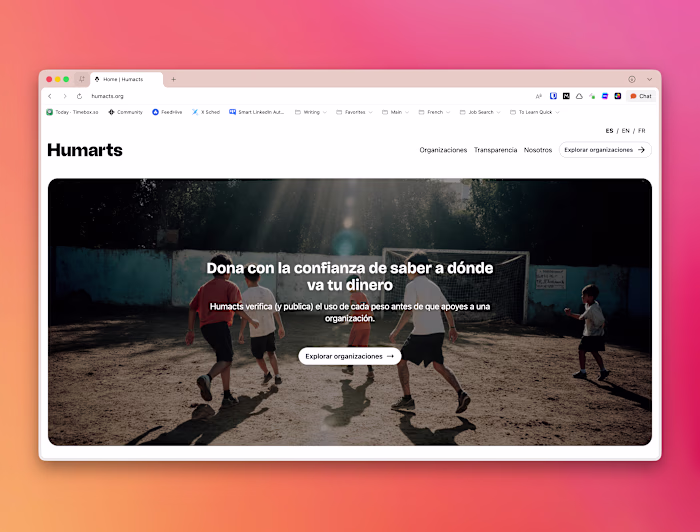 Humacts Website Design and Development