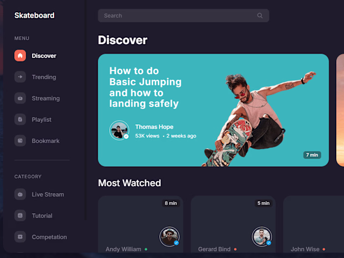 Skateboard Crew Social Platform