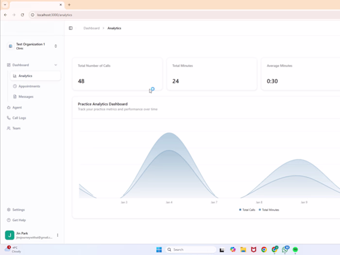 Voice AI Saas for Dental Clinics (Livekit)