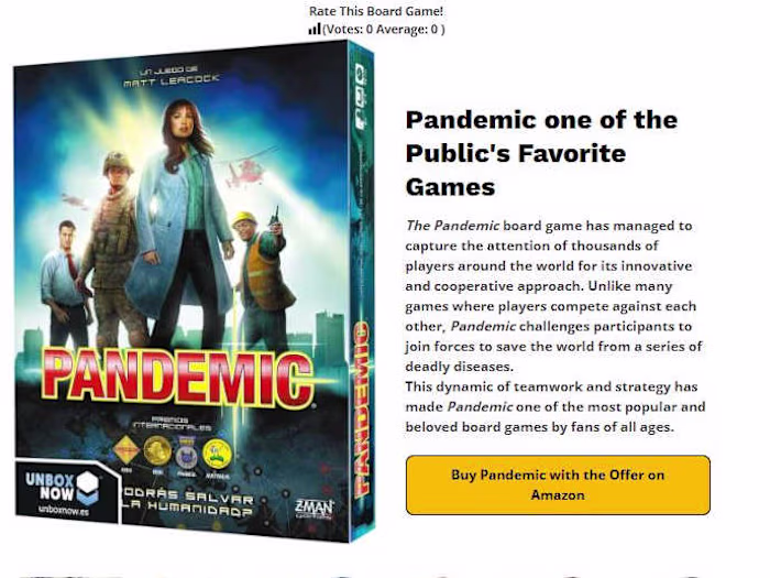 SEO Content for a Board Games Blog