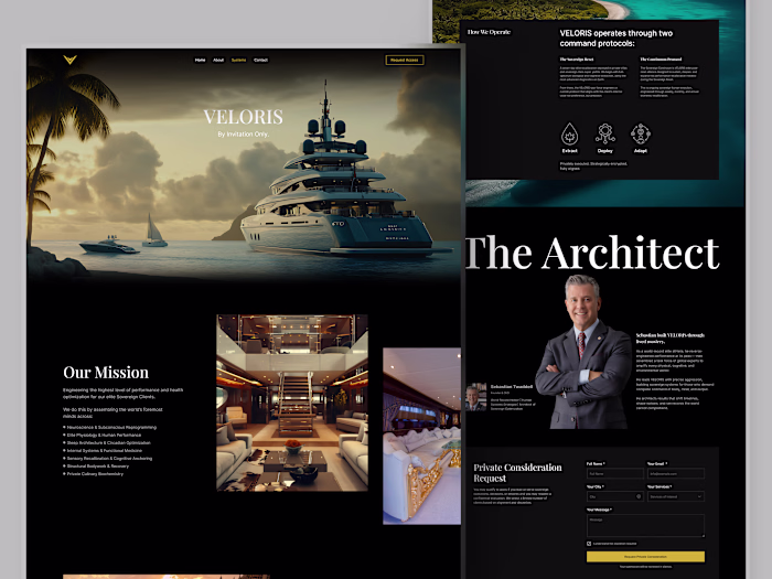 High-End Luxury Website Design –