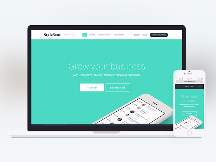 ExpressPay Landing Page