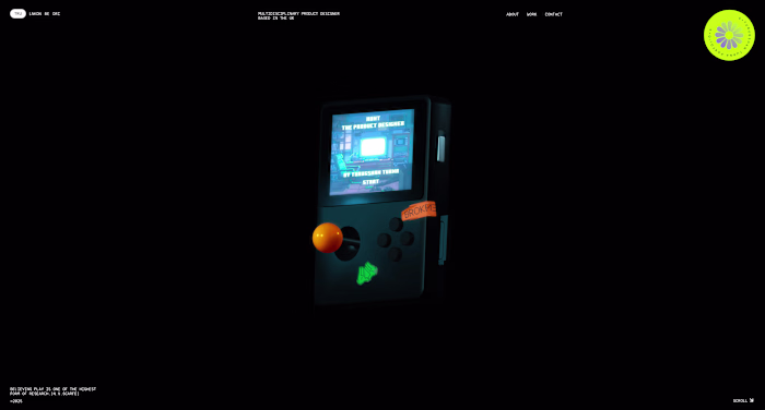 My portfolio website