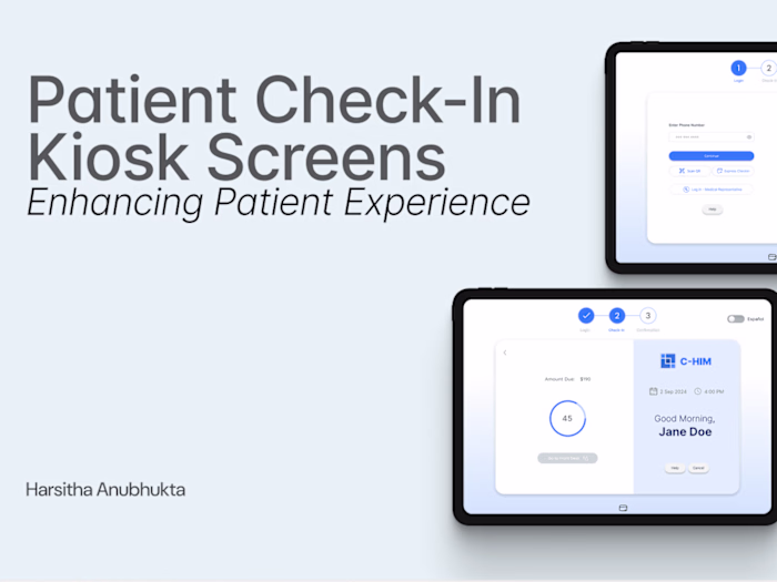 Patient Sign-in Kiosk