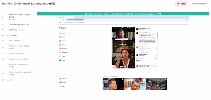 Instagram Comment Automation Bot