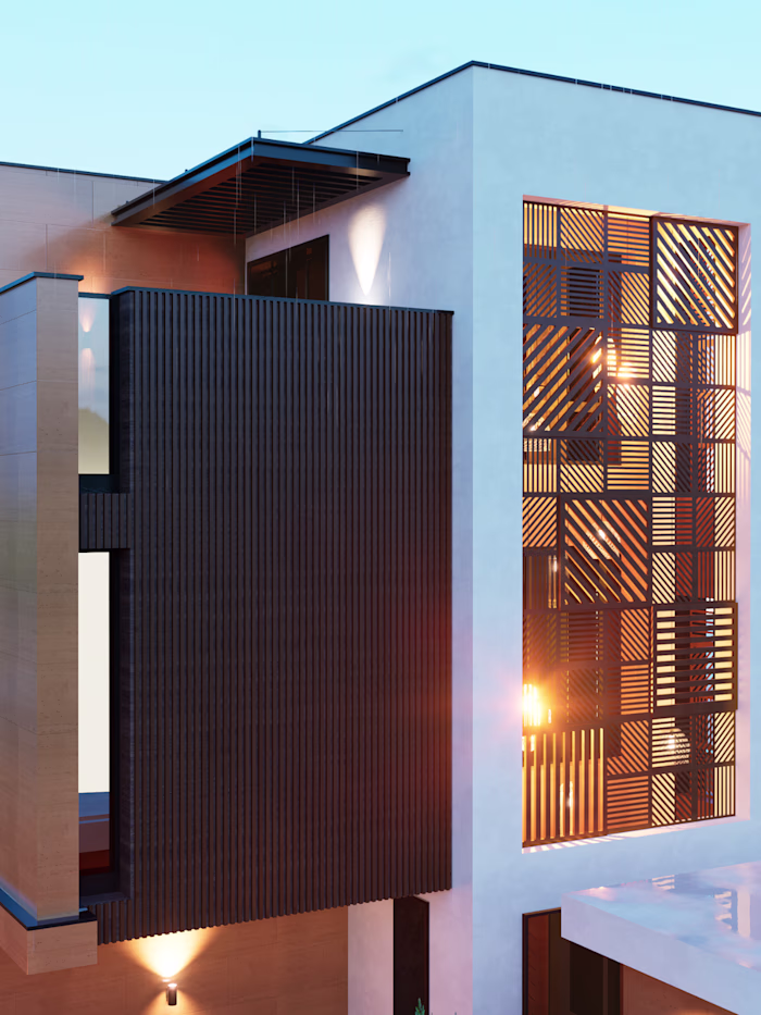 Private villa Exterior design