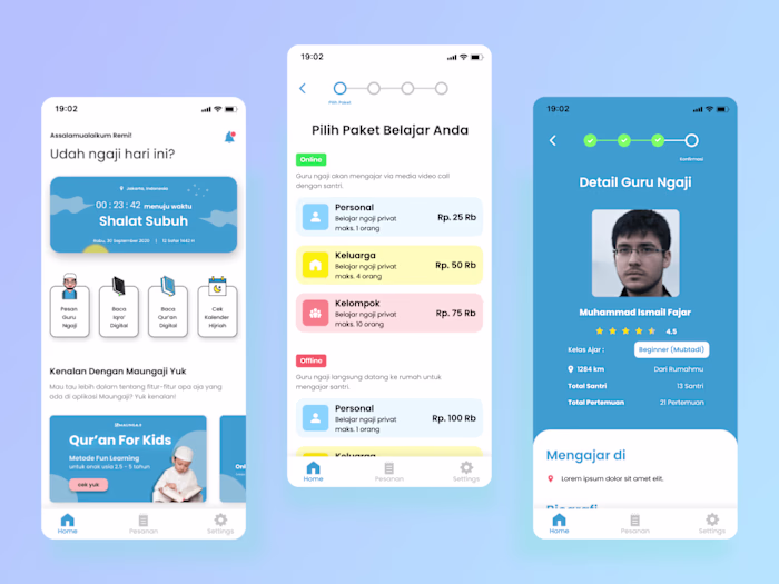 Maungaji Apps Order Flow