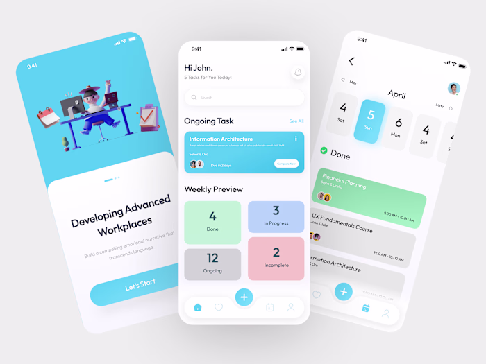 Task Manager App UI/UX Design