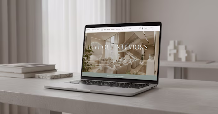 LivHoli Interiors | Landing Page for UAE Interior Design Company