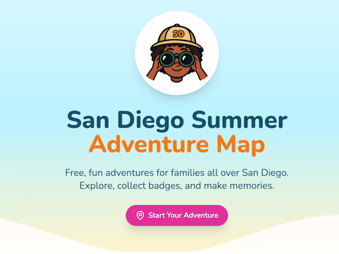 San Diego Summer Scavenger Hunt for Kids