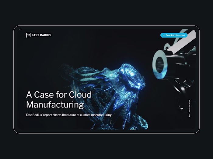 Fast Radius Interactive Data Report