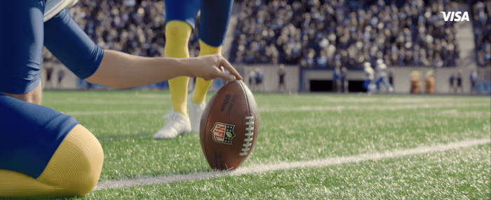 NFL/Visa Commercial – Stadium and Crowd Creation, 3D Replacement