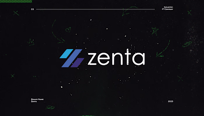 Zenta | Brand Identity | Zenta Logotype IT Company