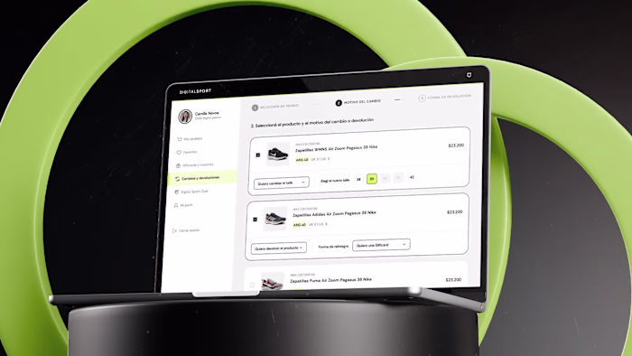 Digital Sport / Checkout & User Area Redesign