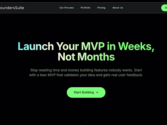 Founders Suite - Rapid MVP Development for Startups