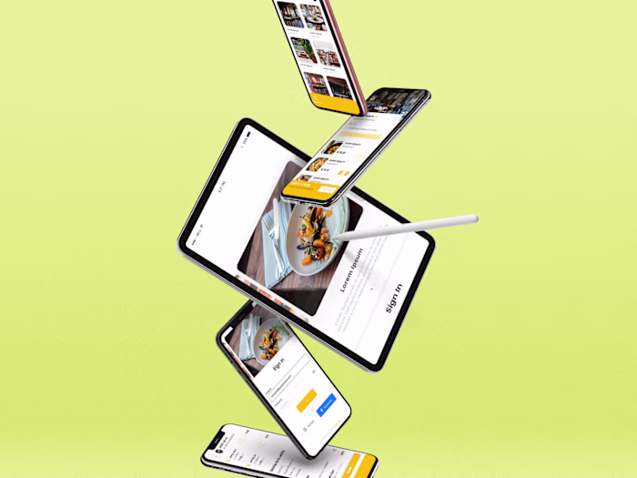 Product Design & UI | Delivery App