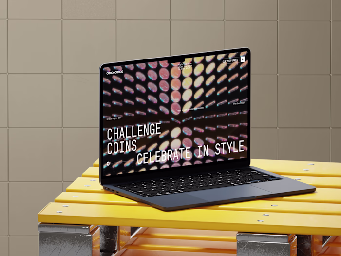 Redesign for "challenge coins inc"