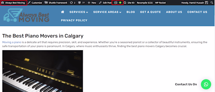 On-Page & Technical SEO Report For alwaysbestmoving.com