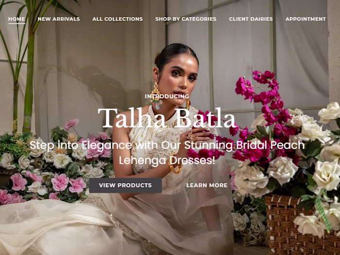 Noorie Collection Design for Talha Batla