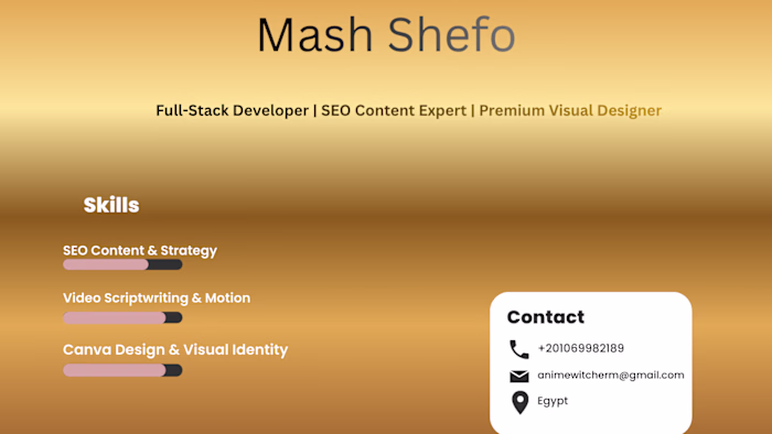 Professional Brand Identity & Digital