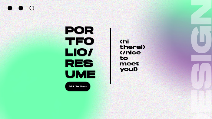 Figma Resume Presentation Design on Behance