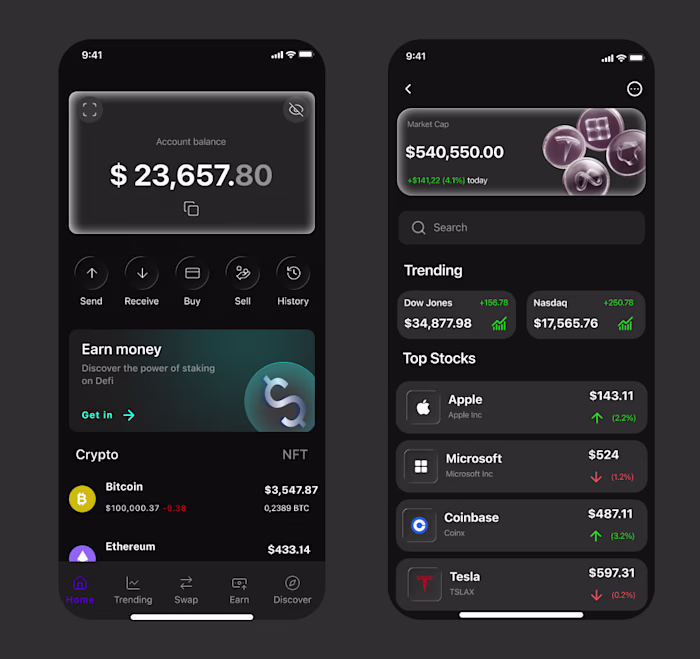 TrustMint – A Secure and Stylish Crypto Wallet Built for Trust
