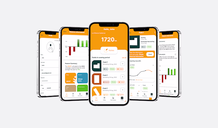 Web App Design for Farmvi