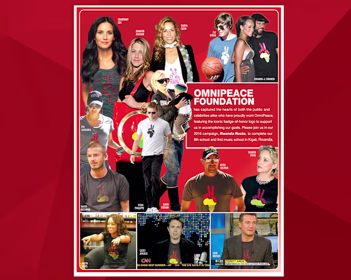 BRAND DEV. & EVOLUTION FOR OMNIPEACE FOUNDATIONe