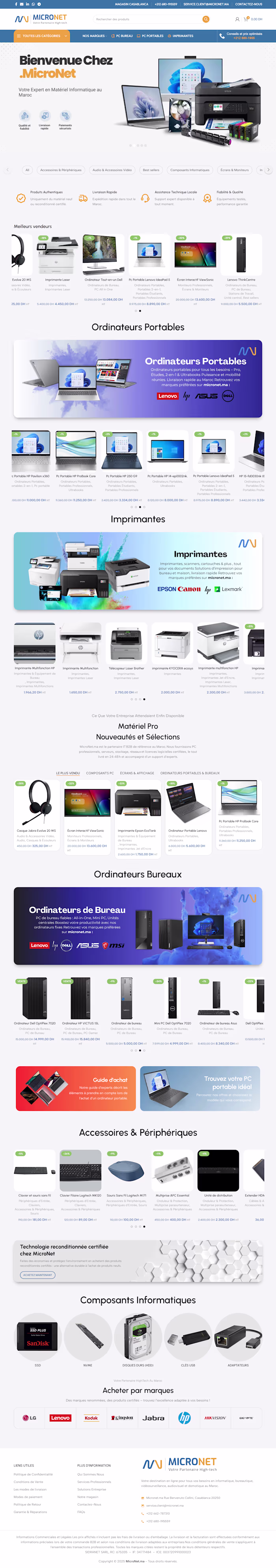 MicroNet E-Commerce Platform Development