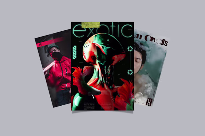 I will design a premium poster of any style