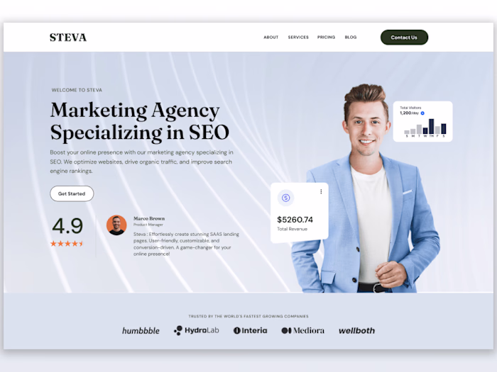 Steva Agency - Framer Website Design